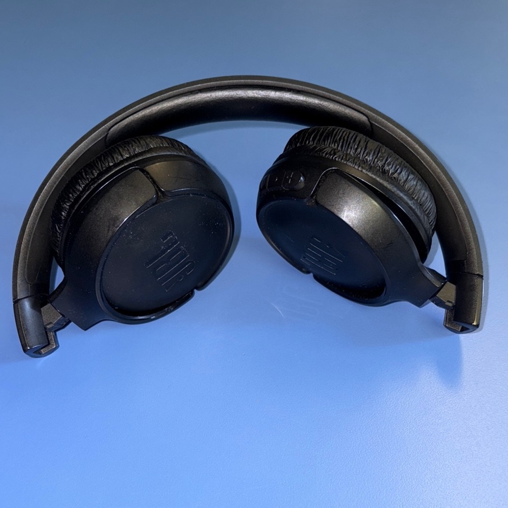 JBL Black Over-Ear Headphones with Premium Sound